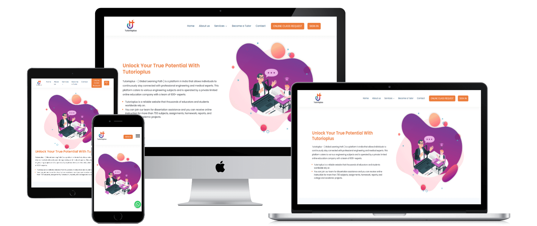 Tutorioplus - EDTECH Project by JuniperForge